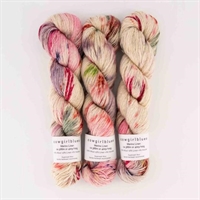11 Happy Days, Merino Linen Håndfarvet fra COWGIRLBLUES